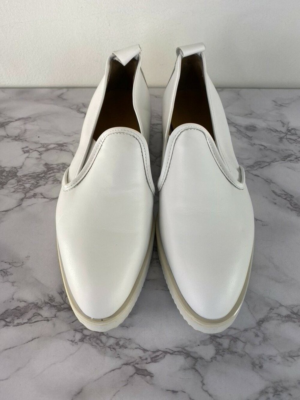 Everlane Women's White Leather Street Sneaker Sz 11